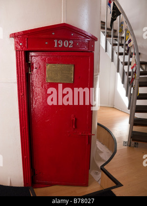 Capo Horn lighthouse scala interna, Patagonia, Cile Foto Stock