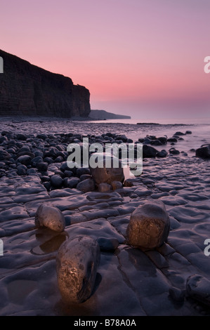 Llantwit Major Beach Foto Stock