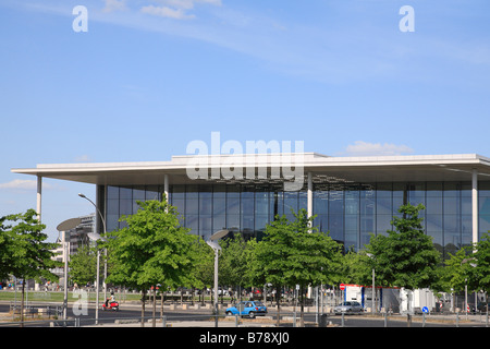 Paolo Loebe Haus, il Palazzo del Parlamento, Regierungsviertel o distretto governativo, Bezirk Mitte o zona centrale di Berlino, Germania Foto Stock