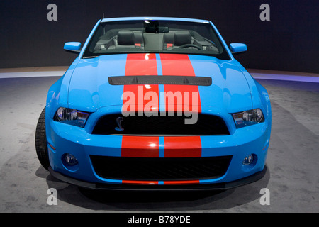 Detroit Michigan la Ford Mustang Shelby GT500 al North American International Auto Show Foto Stock