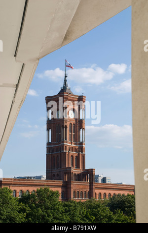 Germania Berlino, Alexanderplatz, Municipio Foto Stock