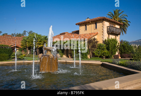 Quercia bianca cantina e la sala di degustazione HEALDSBURG CALIFORNIA Foto Stock