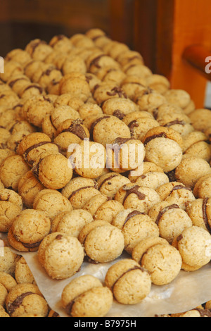 I cookie di italiano, Genova, Italia Foto Stock