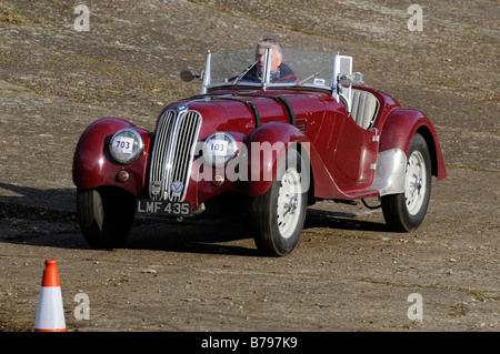 1939 Frazer Nash BMW 328 Sport 1996cc VSCCNew anno di prove di guida Brooklands Gennaio 2009 auto d'epoca motorsport Foto Stock