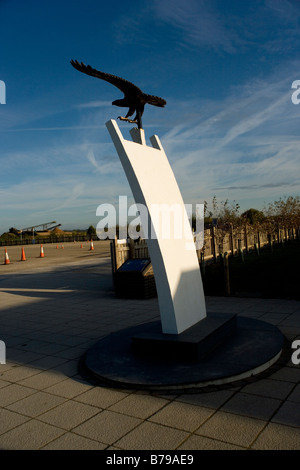 Il British ponte aereo di Berlino Monumento presso il National Memorial Arboreteum a Alrewas in Staffordshire, Inghilterra Foto Stock