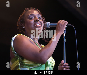 LEDISI canta il suo cuore al cinquantunesimo MONTEREY JAZZ FESTIVAL Monterey in California Foto Stock