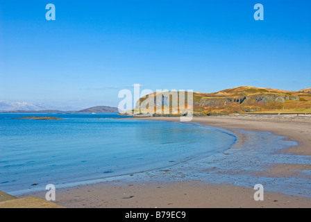 Ganavan Sands nr Oban Argyll & Bute Scozia Scotland Foto Stock