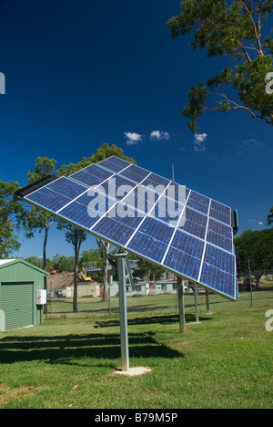 Silicio pannelli solari Foto Stock