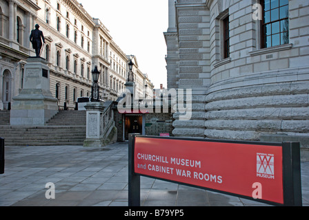 Churchill Cabinet War Rooms, Londra Foto Stock