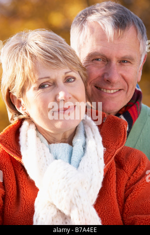 Ritratto di Coppia senior Foto Stock