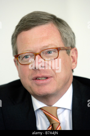 Wolfgang F. Driese, presidente del consiglio di amministrazione della DVB Bank AG, in Frankfurt am Main, Hesse, Germania, Europa Foto Stock