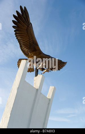 Il British ponte aereo di Berlino Monumento presso il National Memorial Arboreteum a Alrewas in Staffordshire, Inghilterra Foto Stock