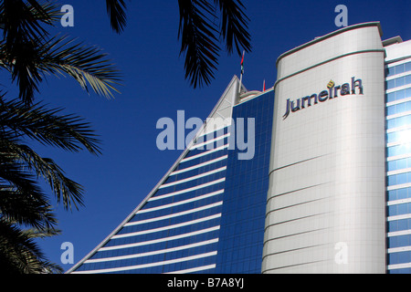 Jumeirah Beach Hotel, Dubai, Emirati Arabi Uniti, Medio Oriente Foto Stock