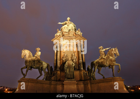 Memoriale di Maria-Theresia, Maria-Theresien-Platz, Vienna, Austria, Europa Foto Stock