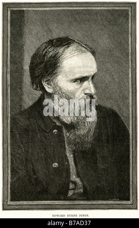 Edward burne jones Sir Edward Coley Burne-Jones, 1° Baronet (28 agosto 1833 - 17 giugno 1898) era un artista inglese e designer Foto Stock