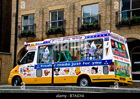 Ice Cream parcours fontana di soda Foto Stock