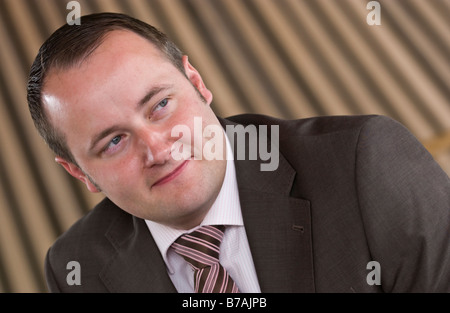 Darren Miller AM gruppo conservatore Stati per il Clwyd West nella National Assembly for Wales Foto Stock