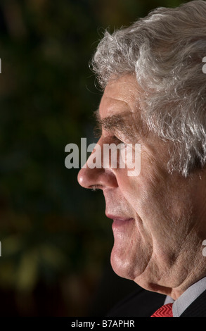 Rhodri Morgan complessivo del lavoro Gli Stati per Cardiff West e primo ministro della National Assembly for Wales Foto Stock