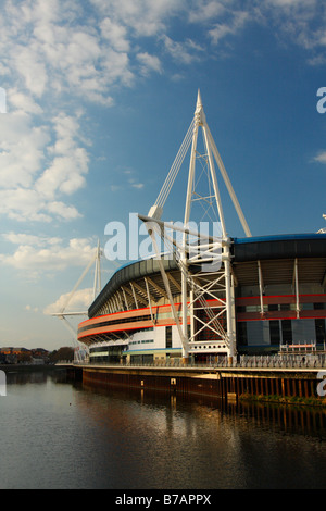 Millennium Stadium di Cardiff, nel Galles del Sud, Regno Unito Foto Stock