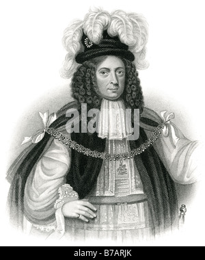 James Butler, primo duca di Ormonde (Ottobre 19, 1610 - Luglio 21, 1688), era un statista anglo-irlandese e soldato. Egli è stato il top c Foto Stock