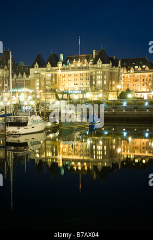 Il porto interno, Victoria, British Columbia, Canada Foto Stock