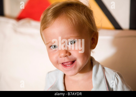 Ritratto di Little Boy Foto Stock