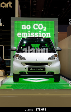 Smart fortwo electric drive al 2009 North American International Auto Show Foto Stock