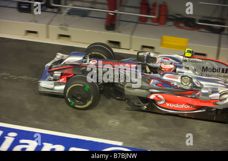 Heikki Kovalainen in McLaren F1 Foto Stock