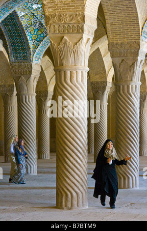 Masjid Vakil o Regents moschea di Shiraz Iran Foto Stock