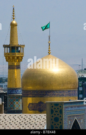 Astan e Qods Razavi tomba e Santuario di imam sciita Reza Mashhad Iran Foto Stock