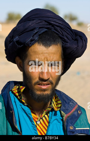 Giovane uomo Tuareg in Timbuktu Mali Foto Stock