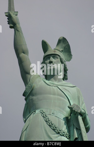 Memorial Hermann al castello Grote nella foresta di Teutoburgo nei pressi di Detmo Foto Stock