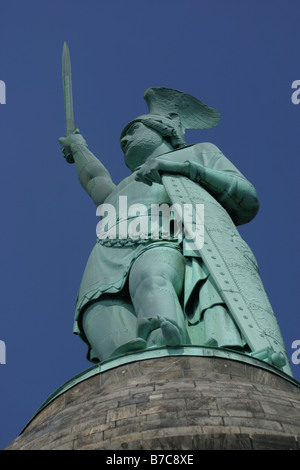 Memorial Hermann al castello Grote nella foresta di Teutoburgo nei pressi di Detmo Foto Stock