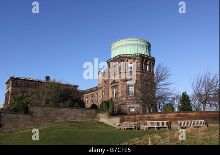 Osservatorio Reale di Edimburgo in Scozia Gennaio 2009 Foto Stock