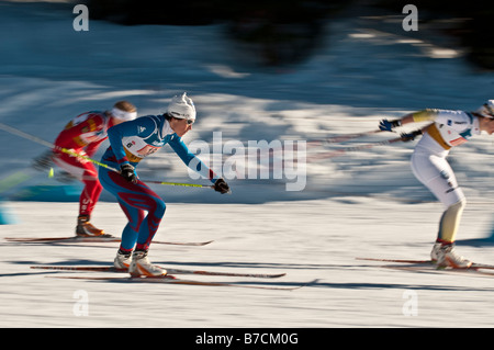 World Cup Nordic evento al 2010 Whistler Olympic Park Foto Stock