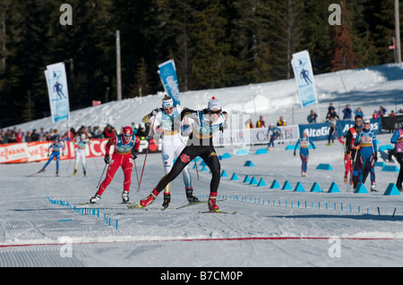 World Cup Nordic evento al 2010 Whistler Olympic Park Foto Stock