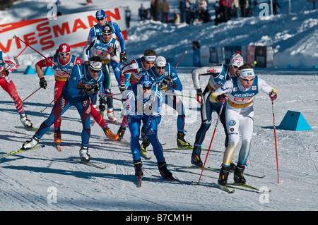 World Cup Nordic evento al 2010 Whistler Olympic Park Foto Stock