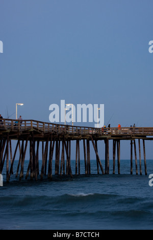 Avon Pier, Outer Banks, Carolina del Nord Foto Stock