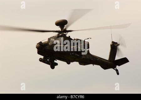 Apache AH1 attacco elicottero a Biggin Hill, Airshow Inghilterra, 2008 Foto Stock