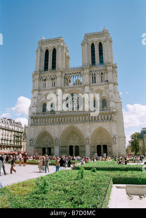 La cattedrale di Notre Dame di Parigi Foto Stock