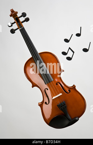 Felpa Con Cappuccio Note Musicali A Tema Violino – Regalo Per Musicisti E Amanti Della Musica Classica, Design Unico