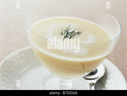 Vichyssoise Foto Stock