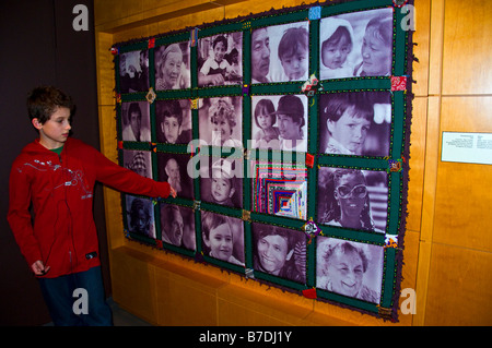 Bambino a McCord museum a Montreal Foto Stock