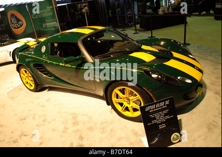 2009 Lotus Elise SC al 2009 North American International Auto Show di Detroit Michigan STATI UNITI Foto Stock