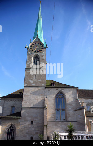 FRAUMUNSTER (WOMENS MINSTER) ZURIGO SVIZZERA ZURIGO SVIZZERA 20 Giugno 2008 Foto Stock