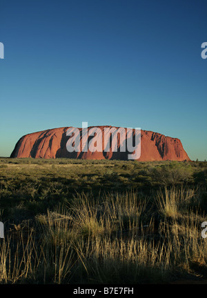 Uluru Ayers Rock di Territorio del Nord Australia Foto Stock
