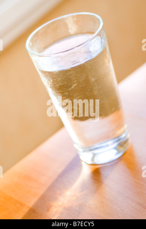 Bicchiere d'acqua Foto Stock