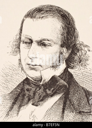 Isambard Kingdom Brunel, 1806 - 1859. Inglese e meccanica Ingegnere civile Foto Stock