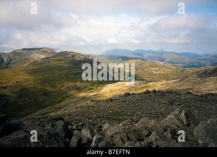 Lake District Fells Foto Stock