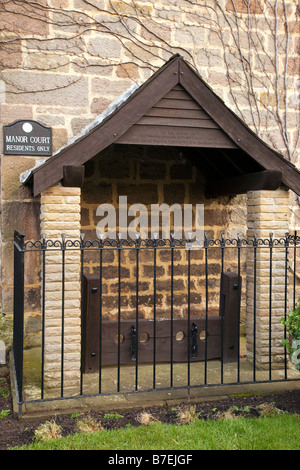 Il villaggio di scorte Follifoot Village vicino a Harrogate North Yorkshire Foto Stock